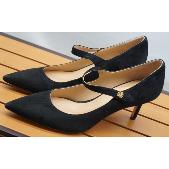 Lauren Ralph Lauren Women's Lanette Mary Jane Pump Black 9B - Picture 3 of 16